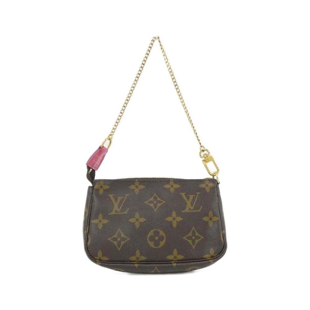 LOUIS VUITTON Authentic Brown Monogram Pochette Pouch - Picture 2 of 8